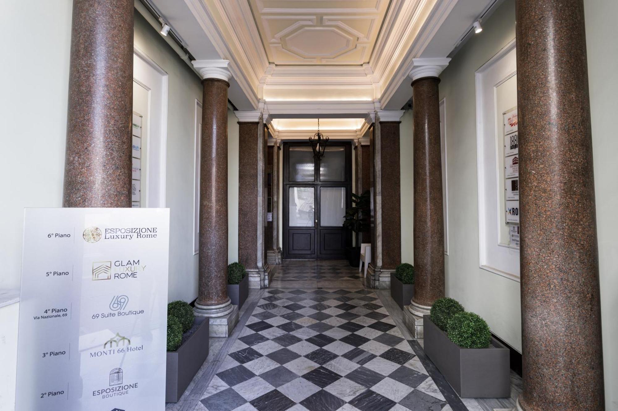 Hotel Glam Luxury Roma Exterior foto